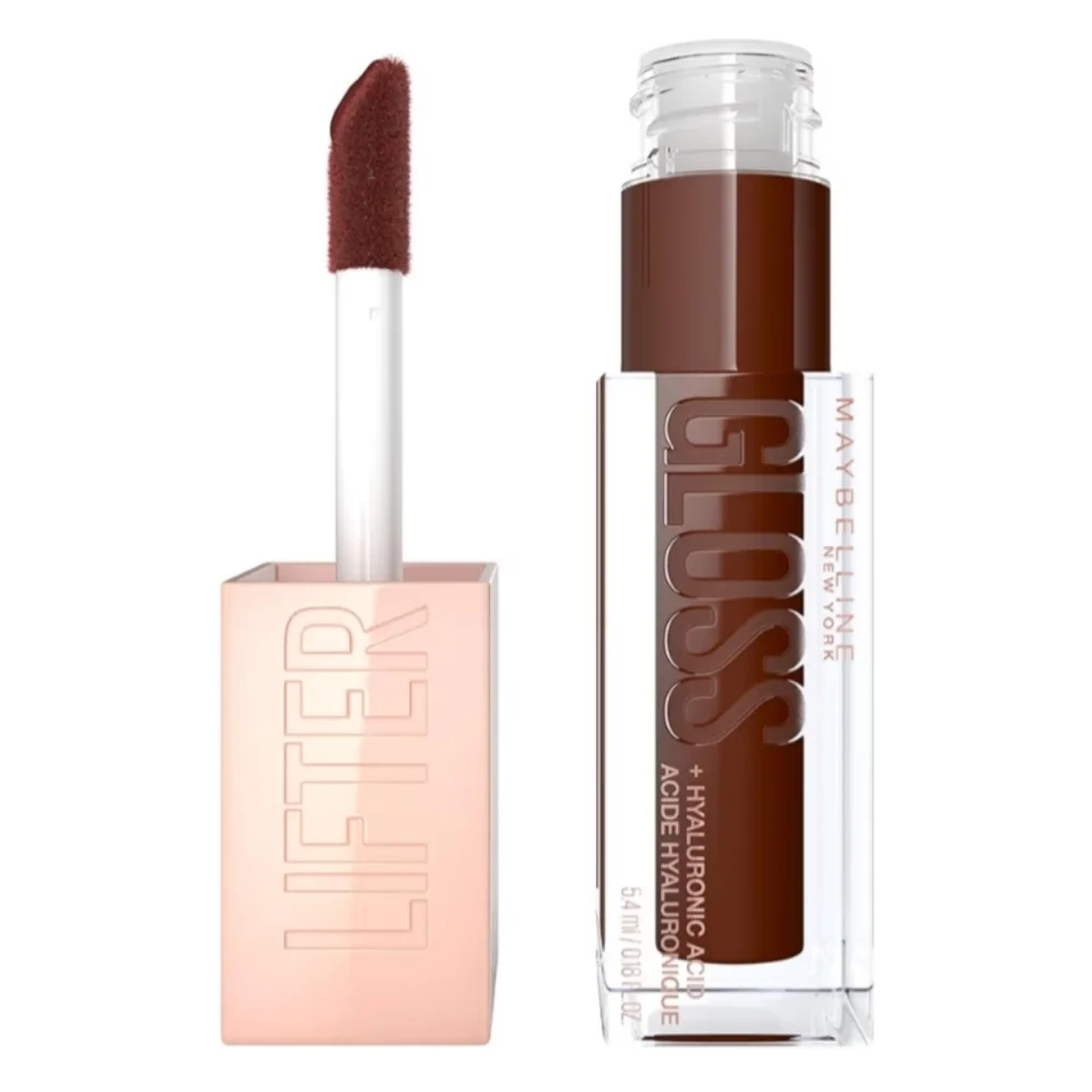 4 x Maybelline Lifter Gloss Plumping Lip Gloss with Hyaluronic Acid - 029 Toast